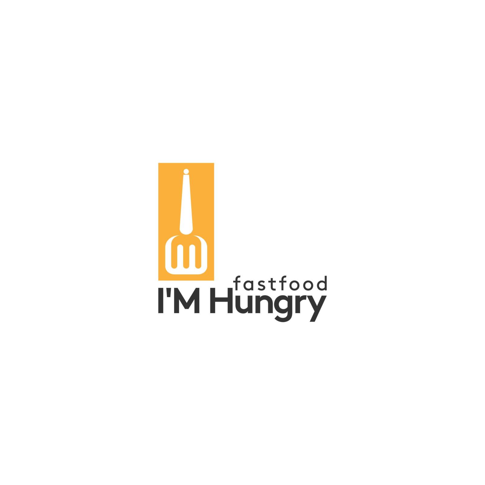 طراحی لوگو i'm hungry